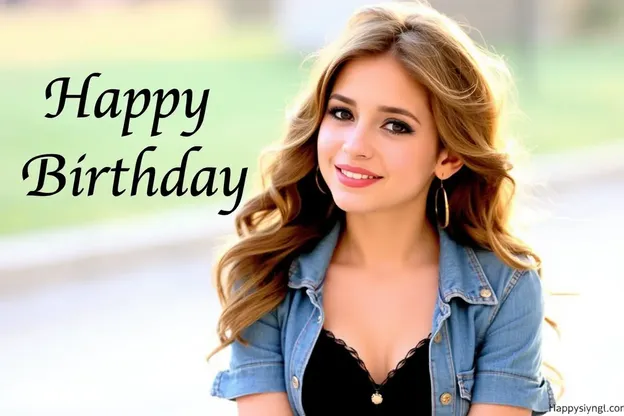 Birthday Wishes with Happy Vanessa Images -> (Vanessa to no Seijōki no Shashin to no Omedetō)